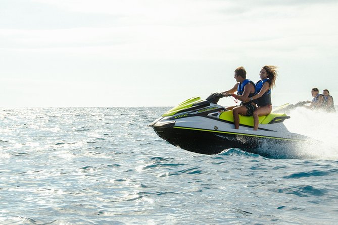 Double Jet Ski Safari 2.5 Hour Guided Tour of Tenerife - The swim and snorkeling stop