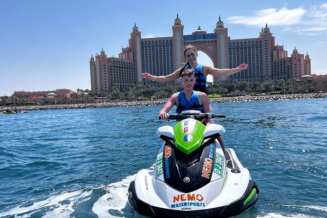Dubai 1h Jet Ski, Burj Al Arab, Atlantis, Ice Cream, Photo, Video - What the guides add to the experience