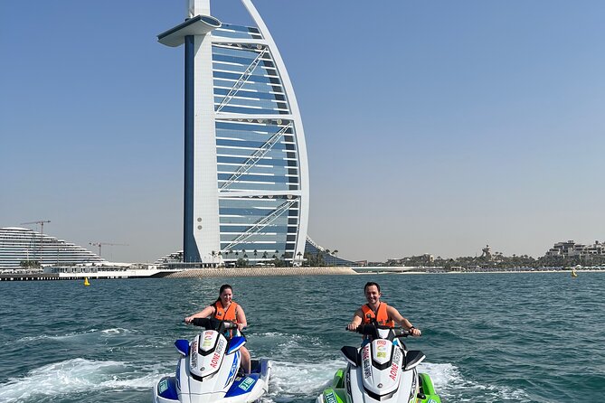 Dubai: 30Min Jet Ski To Burj Al Arab. - Riding toward Burj Al Arab from Umm Suqeim 2