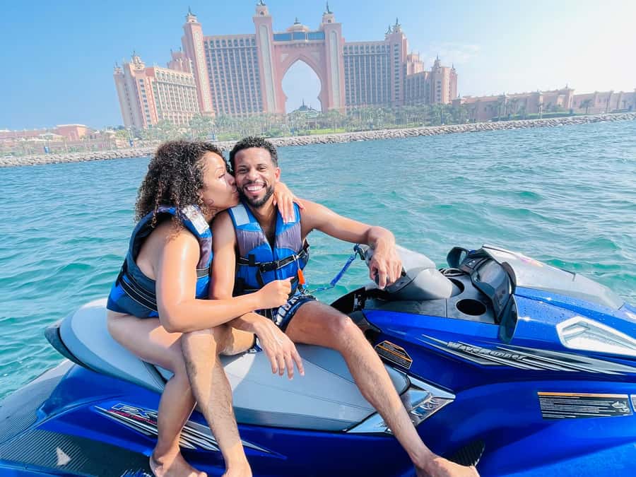 Dubai: Burj Al Arab and Atlantis Jet Ski Tour - Photos and videos without carrying your phone