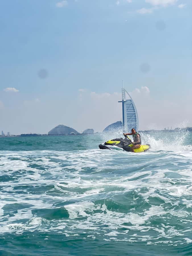 Dubai East: Guided JetsKi Ride with Sound System! - Starting beside Dubai Marina East