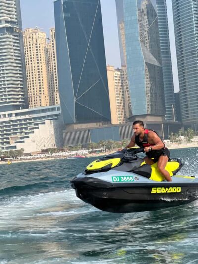 Dubai East: Guided JetsKi Ride with Sound System!
