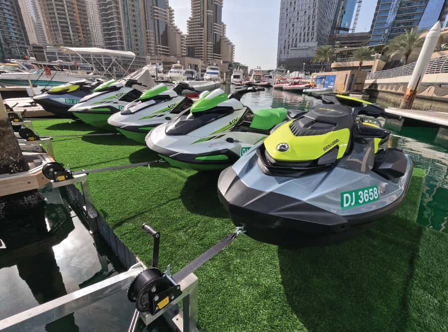 Dubai East: Guided JetsKi Ride with Sound System! - What the $114 price really covers