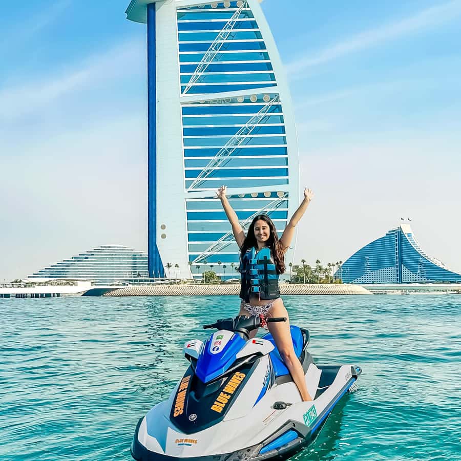 Dubai: Experience Jet Ski to Burj Al Arab +PICTURES & VIDEOS - From Jumeirah 2 to the jet ski station at Jumeirah 1