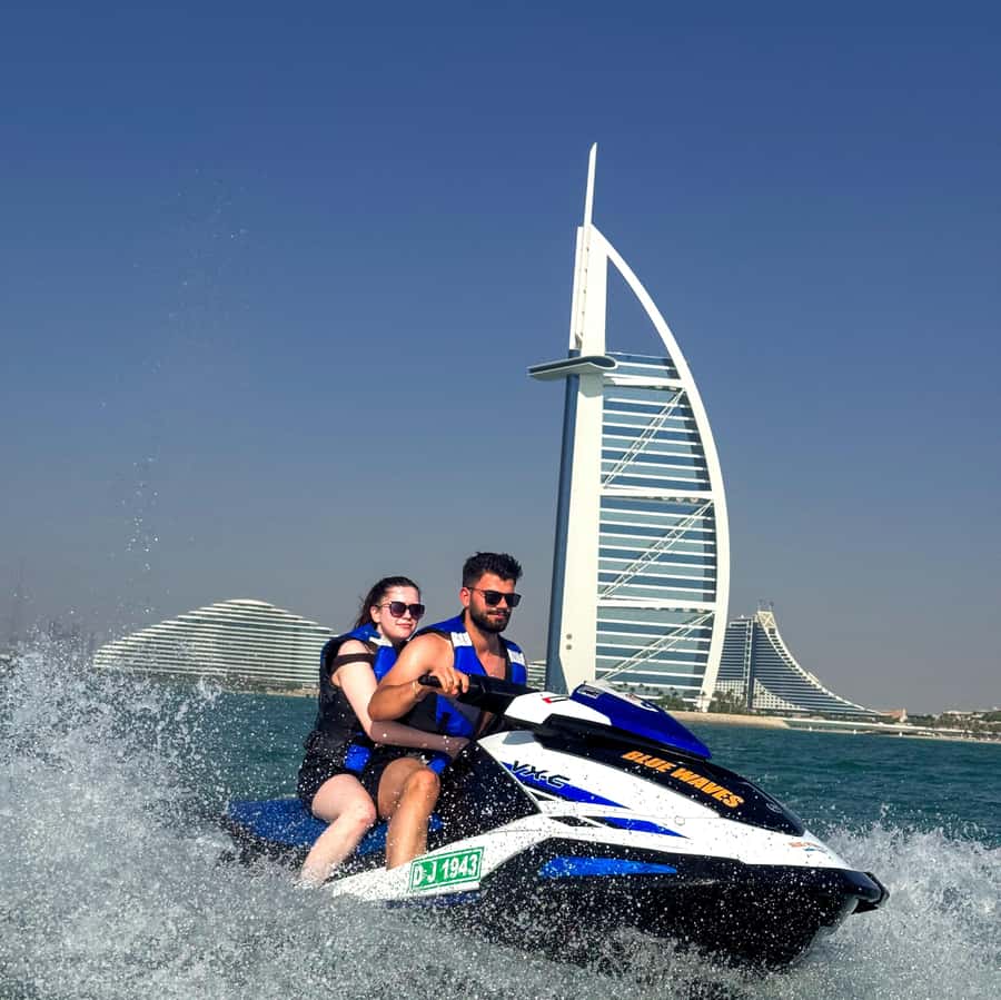 Dubai: Experience Jet Ski to Burj Al Arab +PICTURES & VIDEOS - What the Yamaha VX-C and VX-R ride feels like