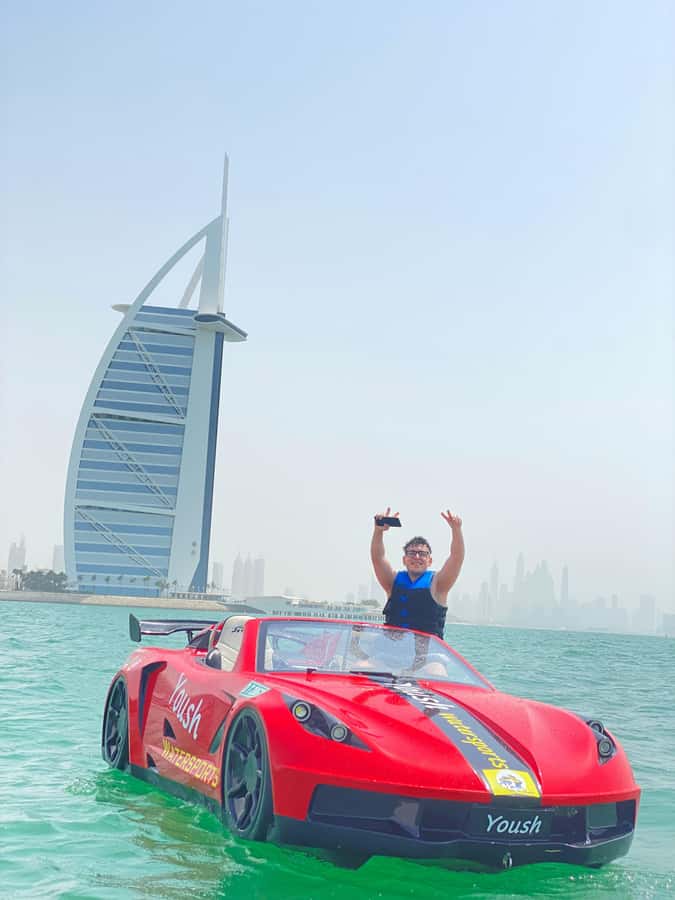 Dubai: Jet Ski 30Min & 30Min Jet Car Burj Al Arab Adventure - What the $231 price really includes