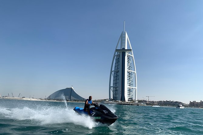 Dubai: Jet ski Adventure Rides Burj Al Arab, Burj Khalifa & Atlantis - Photos, videos and the useful extras