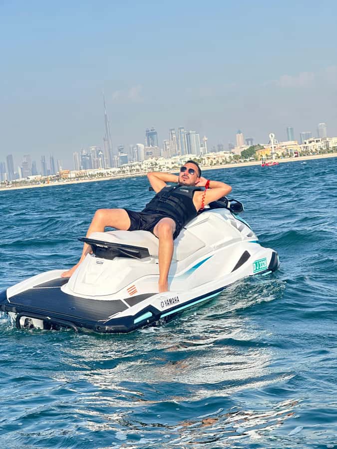 Dubai Jet Ski & Chill? More Like Jet Ski & Thrill! + Coffee - What the 1050cc Yamaha can do