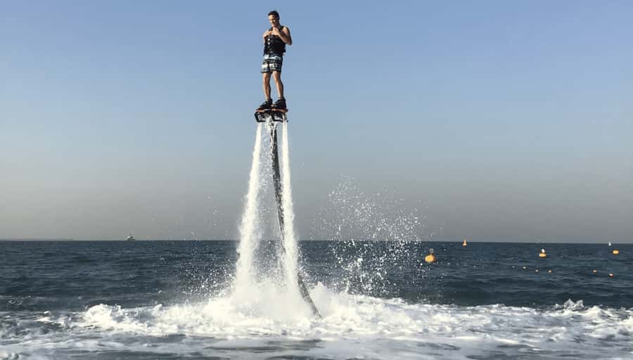 Dubai: Jet ski & Flyboard in Dubai Free Ice Cream - Two Dubai water sports in one compact hour