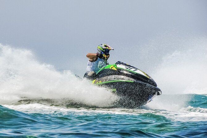 Dubai: Jet Ski Ride Burj Al Arab, Marina Beach or Mamzar - The value of $70 for one hour