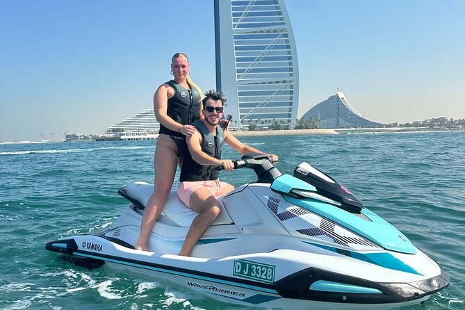 Dubai Jet Ski Ride – Free Photos & Videos - The Burj Al Arab from offshore