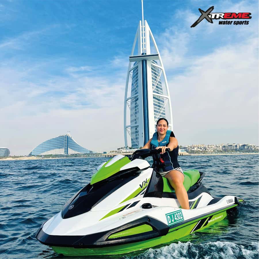 Dubai: Jet Ski Ride with Photos and Videos - 1 Hr - The value of $174 for up to two people