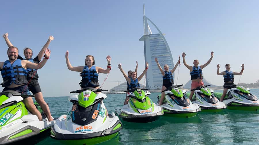Dubai: Jet Ski to Atlantis with Videos, Photos and Ice Cream - Photos, videos, and the post-ride café offer