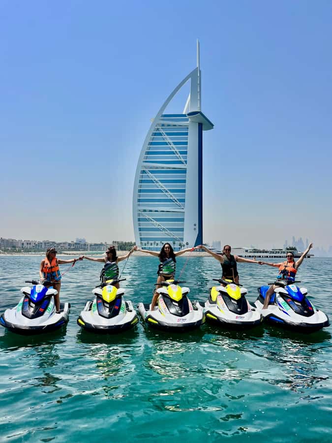 Dubai: Jet Ski to Burj Al Arab included Photos and Videos - The run toward Burj Al Arab