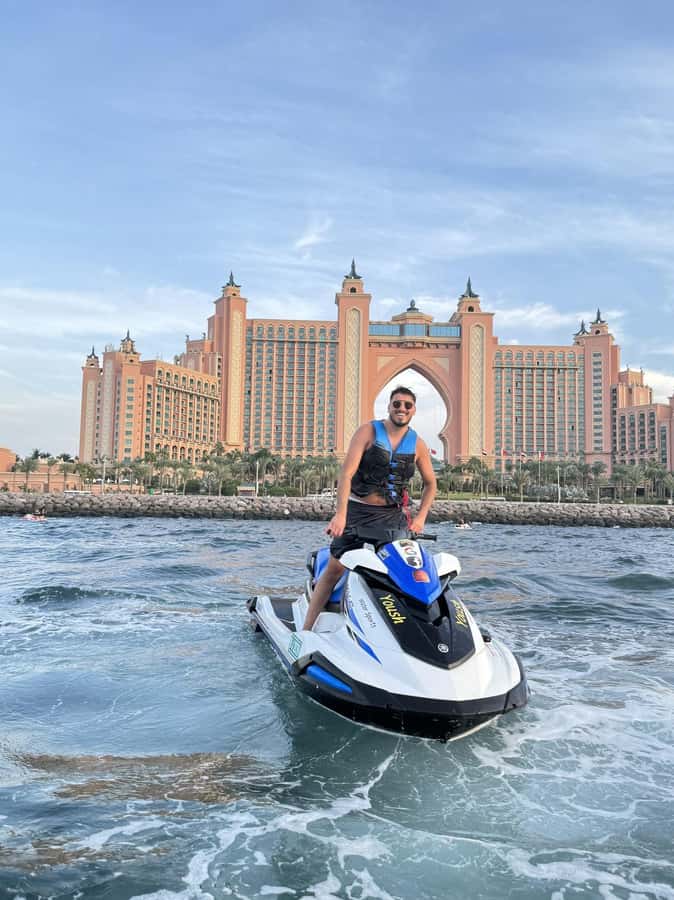 Dubai: Jet Ski Tour of Burj Al Arab & Atlantis the Palm - The safety briefing and your first minutes on the water