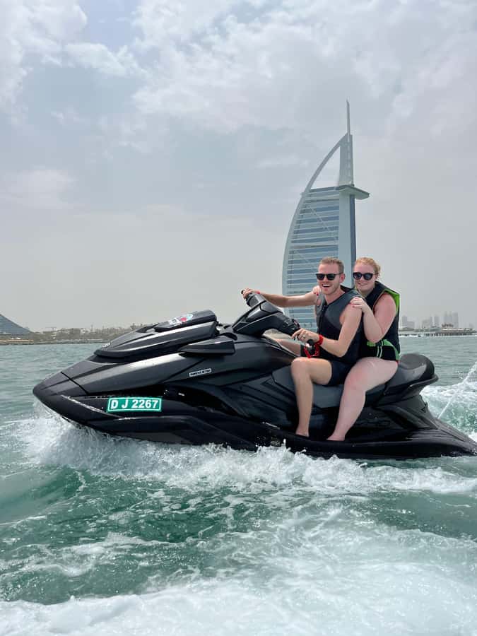 Dubai: Jet Ski Tour To Atlantis Hotel and Burj Al Arab - Setting Out From Popeye Jetski Rental