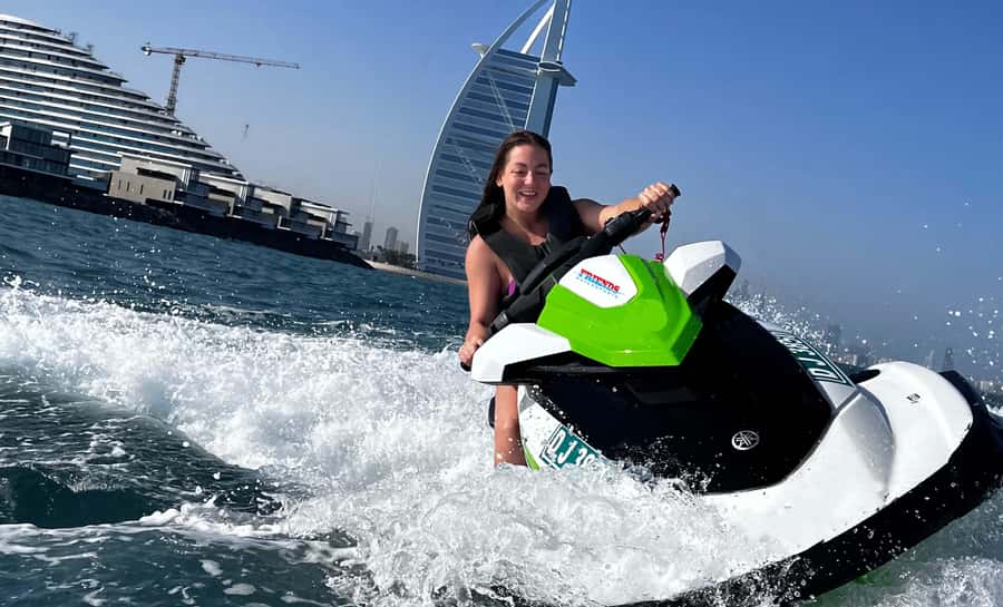 Dubai: Jet Ski Tour to Burj Al Arab and Atlantis - Jumeirah Beach and Umm Suqeim from the sea
