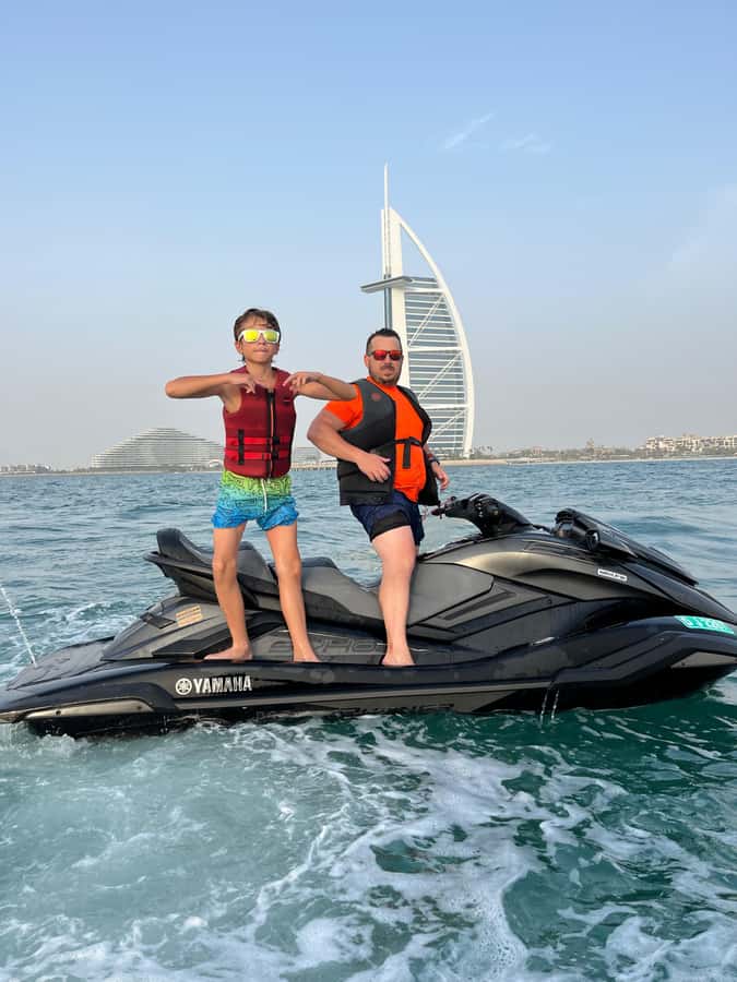 Dubai: Jet Ski Tour To Dubai marina, JBR - How fast is the Yamaha jet ski?
