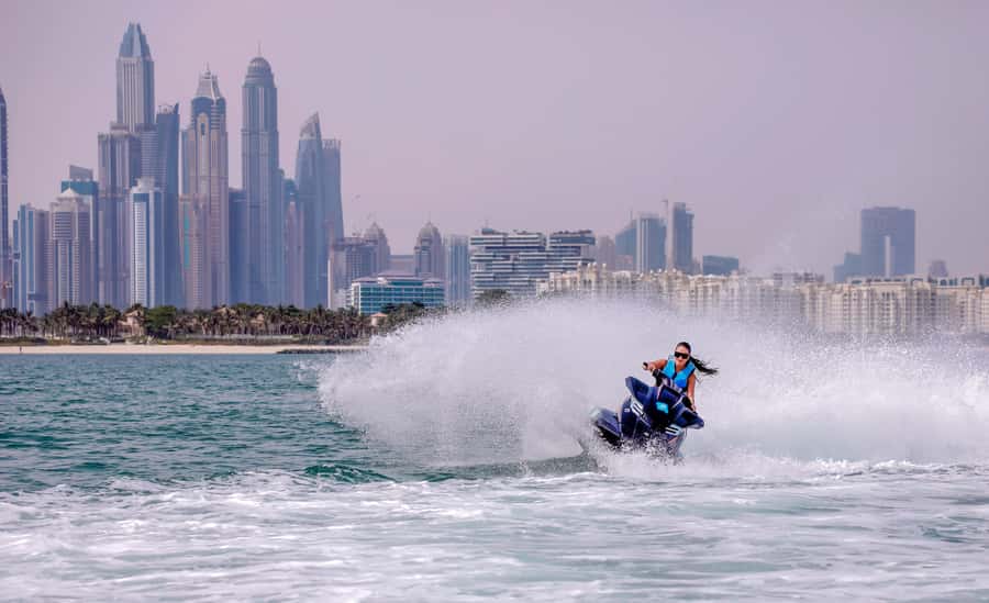 Dubai: Jetski Ride up to 2 People with Photos & Refreshments - Starting at Fishing Harbour 1