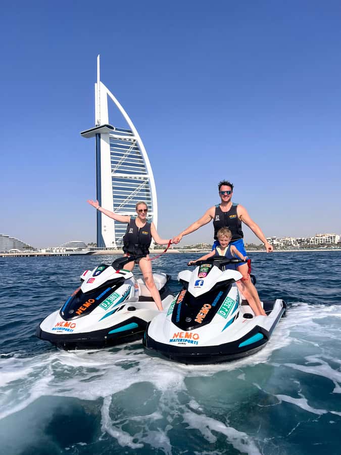 Dubai: Jetski to Burj Arab-Atlantis w Pic, Video & Icecream - Who will enjoy this most