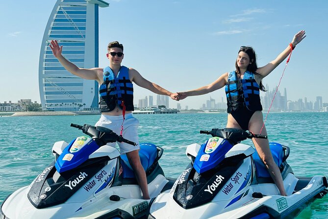 Dubai Jetski Tour of Burj al Arab and Burj Khalifa 45Min. - Key points at a glance