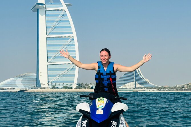 Dubai Jetski Tour of Burj al Arab and Burj Khalifa 45Min. - Along Jumeirah Public Beach