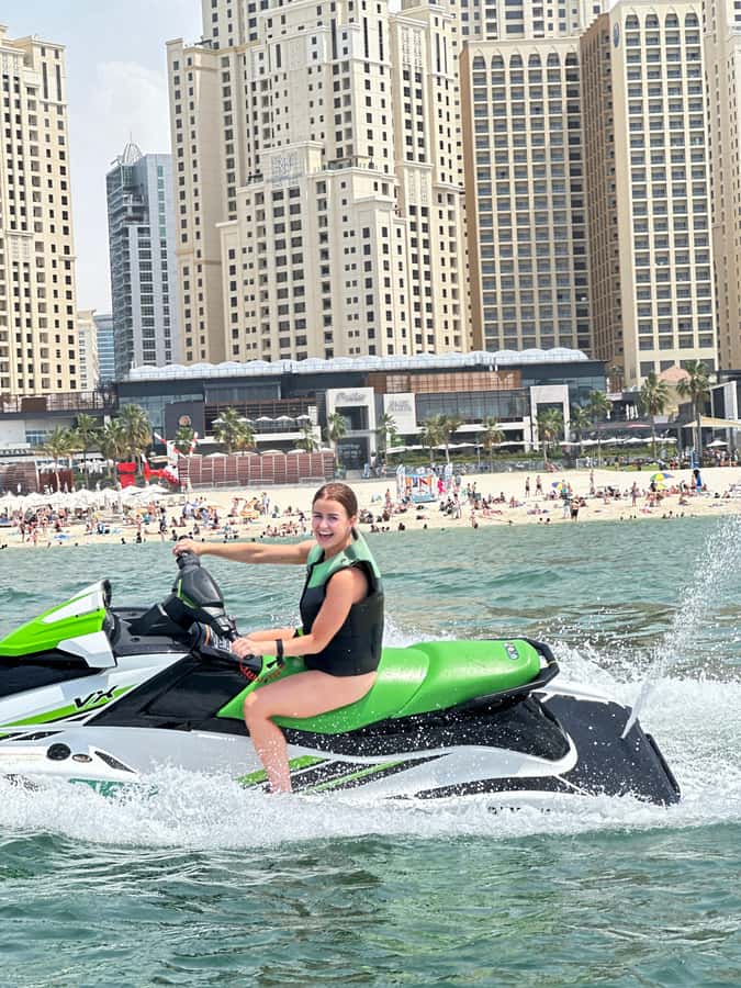Dubai: Jetski Tour to Dubai Eye, JBR, Palm & Burj Al Arab - Burj Al Arab and the final photo stop