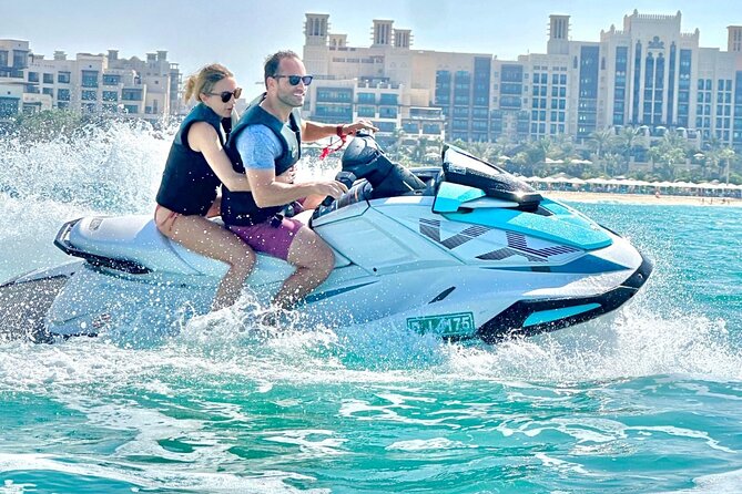 Dubai Skyline Jet Ski Tour + FREE PICS,VIDS & COFFEE - Dubai’s landmarks from the water