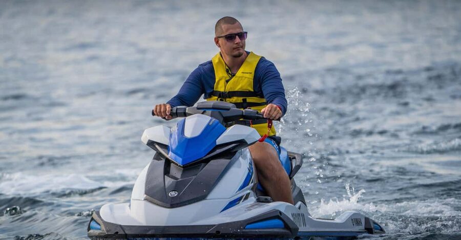 Dubrovnik: Jet Ski Rental - From the beach meeting point to open water