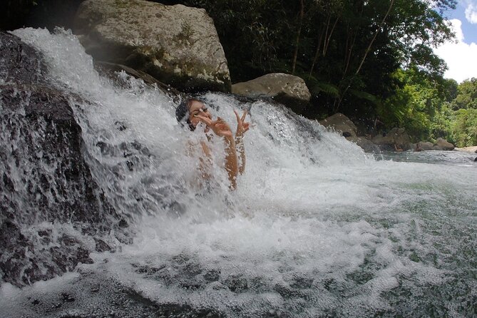 El Yunque Beach Jetski + Rainforest Hike Adventure Tour - Hiking Angelito Trail to the natural pool