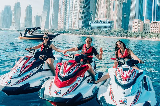Exclusive 1HR Jet Ski Tour- Burj al Arab & Atlantis - Stopping beside Burj Al Arab