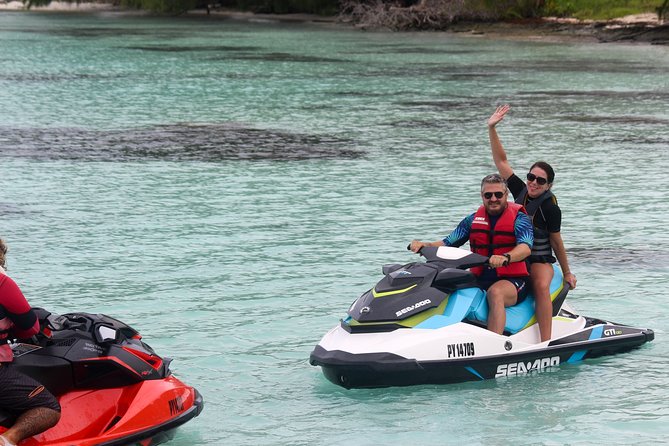 Fakarava Adventure Jet Ski Tour - The 90-minute route across the lagoon
