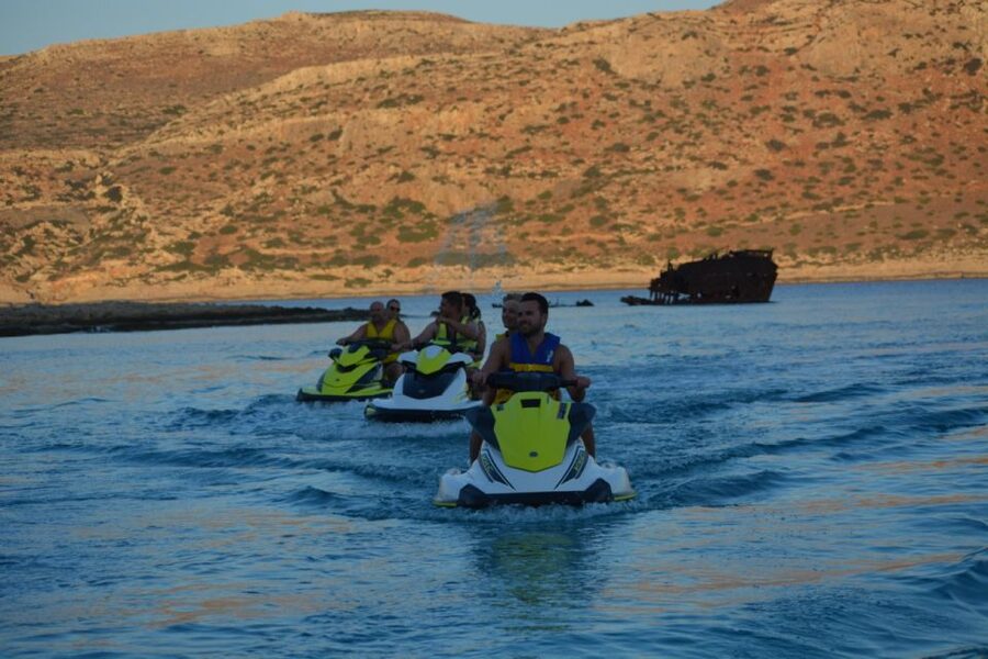 Falasarna: Jet Ski Safari to Balos Beach - How Much Riding and How Much Rest?