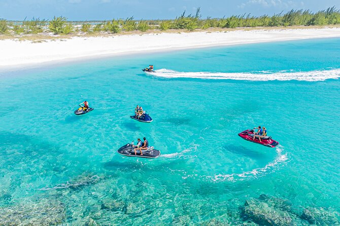 FAMOUS SHIPWRECK, Tiki Bar & Iguana Island Private Jet Ski Tour - Who will get the most from this $478.99 outing