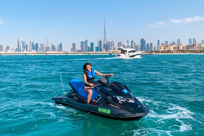 Fastest Jet Ski with Dubai Skyline, Burj Al Arab Views and Juice - Starting at Fishing Harbour in Jumeirah