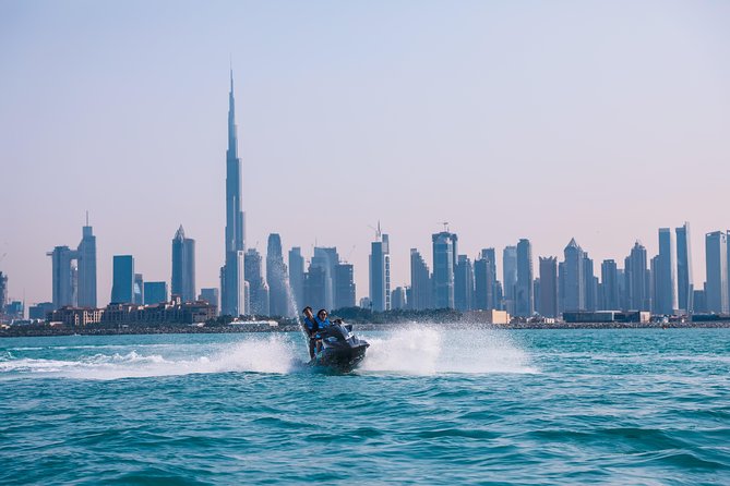 Fastest Jet Ski with Dubai Skyline, Burj Al Arab Views and Juice - Riding a Yamaha FX along the Dubai coast