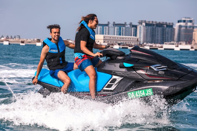 Fastest Jet Ski with Dubai Skyline, Burj Al Arab Views and Juice - What the weather changes