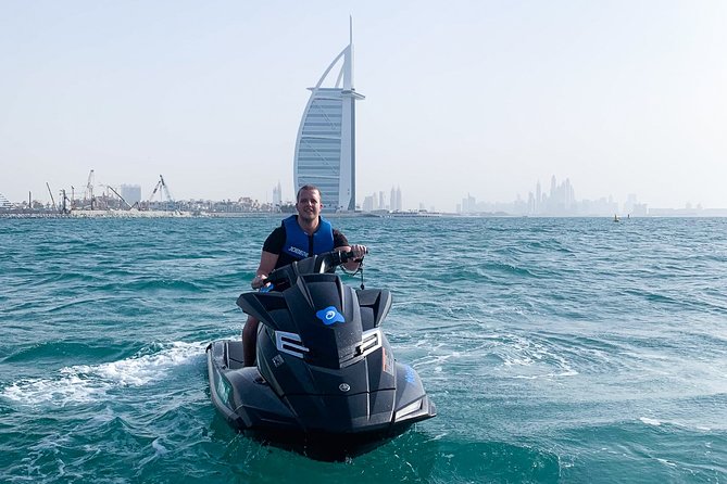 Fastest Jet Ski with Dubai Skyline, Burj Al Arab Views and Juice - The juice, locker, and other practical extras