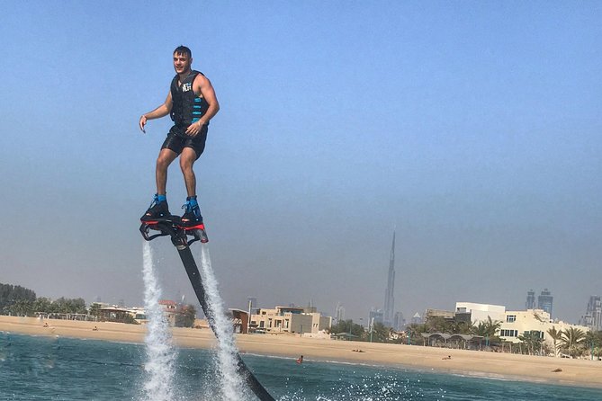 FLYBOARD 30mn session @ POPEYE JETSKI - The Dubai backdrop adds more than a photo