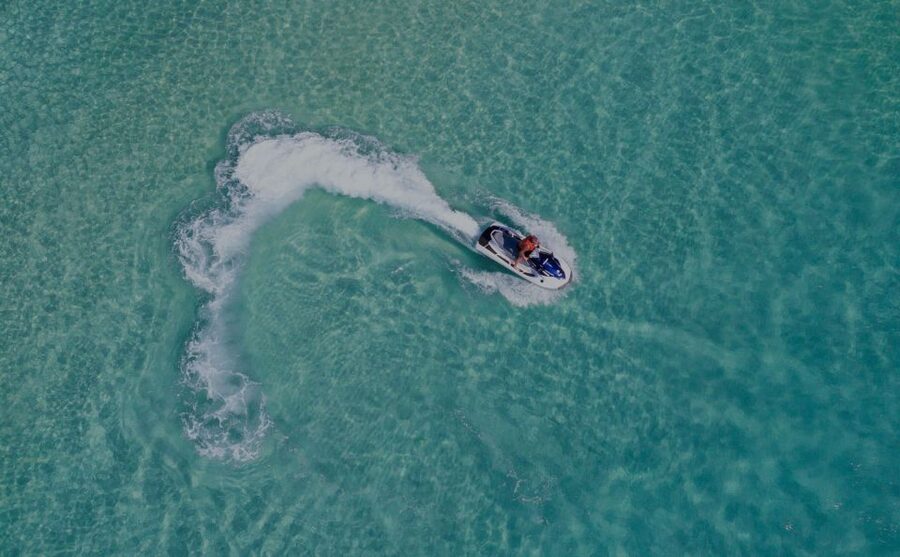 Fort Walton Beach: Explore Private Islands on Jet Skis - Following Okaloosa Island into open water