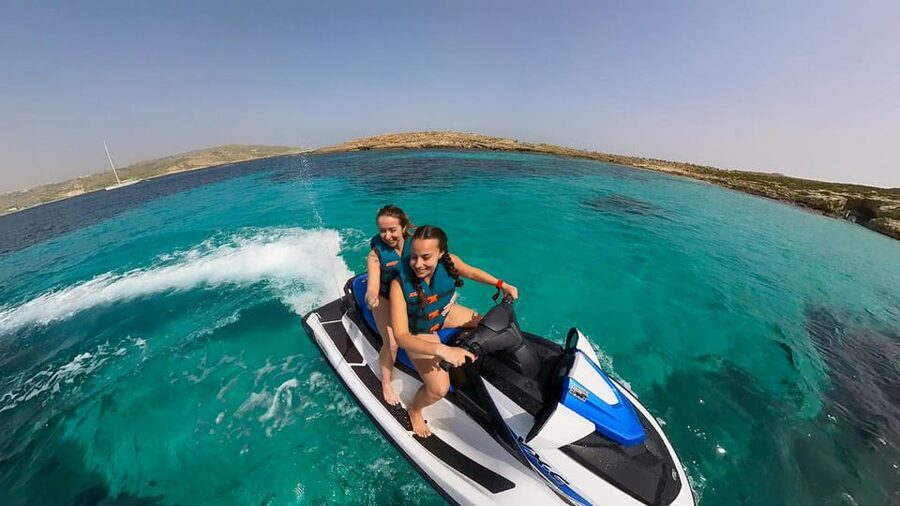 From Mellieħa: Comino, Blue Lagoon, and Gozo Jet Ski Tour - What riding the jet ski feels like