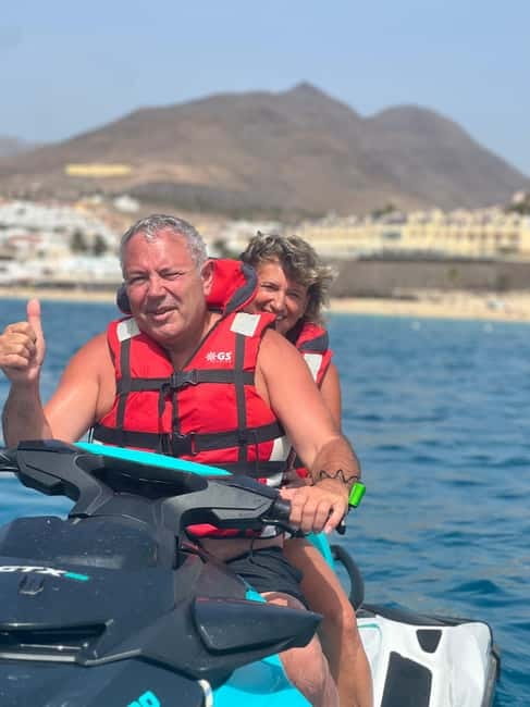 From Morro Jable: Jet Ski Adventure Tour (without license) - Hotel pickup from Costa Calma, Esquinzo, and Jandía