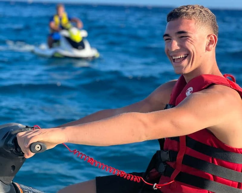 From Morro Jable: Jet Ski Adventure Tour (without license) - Learning the controls before you ride