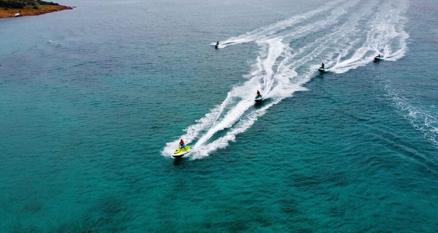 From St. Julian's: Jet Ski Safari to the South of Malta - Passing Valletta Grand Harbour