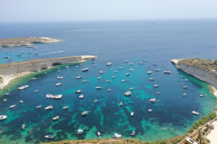 From St. Julian's: Jet Ski Safari to the South of Malta - St. Thomas Bay and the Marsaskala coast