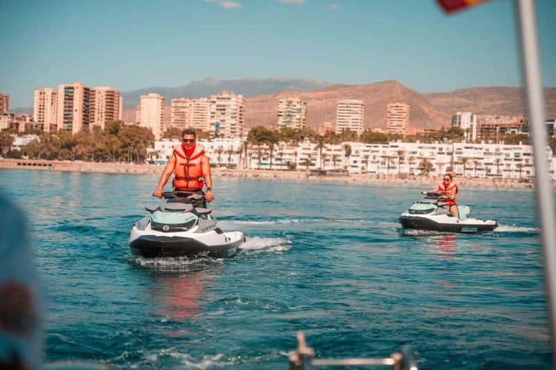 Fuengirola: Guided JET SKI Tour Seadoo GTX Pro 130 2024 - Leaving from Puerto Deportivo Fuengirola
