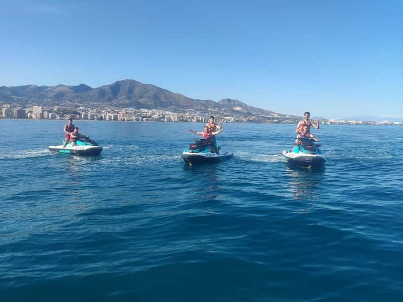 FUENGIROLA: SEADOO PREMIUM JET SKI RENTALS - The safety briefing makes this suitable for beginners