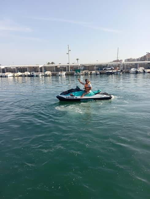 FUENGIROLA: SEADOO PREMIUM JET SKI RENTALS - What happens during the 20-minute ride