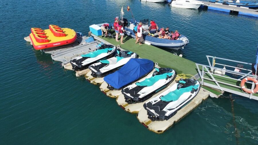 Fuerteventura : 1 hour JetSki Rental without licence - Morro Jable from a different angle