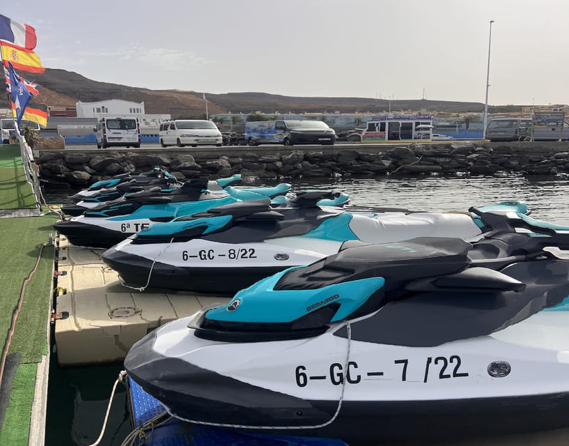 Fuerteventura : 30 minute JetSki Rental without licence - Morro Jable from a different angle